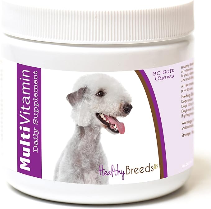 Healthy Breeds Bedlington Terrier Multi-Vitamin Soft Chews 60 Count
