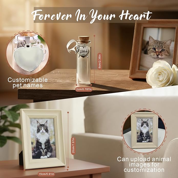 Personalized Memorial Marker for Departed Feline Friends, Handcrafted Cat Grave Stone