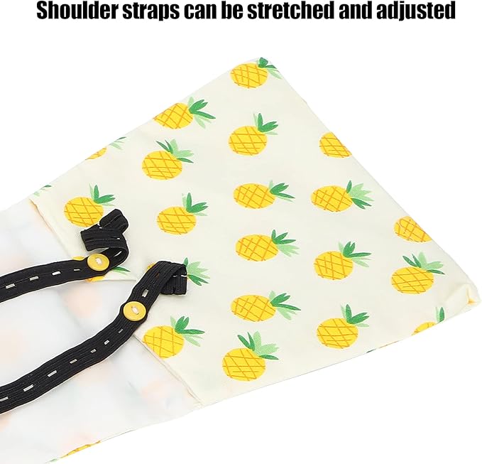 Chicken Diapers Washable and Reusable Pet Diapers Bow Tie Duck Diapers Duckling Diapers for Poultry Hen[Pineapple S] Netting Supplies