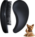 Small Dog Brush- Grooming Tool for Teddy, Yorkies, Maltese, Shih Tzu, Chihuahua - Puppy Hair Brush (Black)