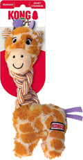 KONG Knots Twists Plush Dog Toy – Durable Rope & Plush for Tug and Toss – Internal Knotted Rope and Squeaker – Assorted Characters (Small/Medium)