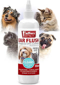 Jeffers Ear Flush for Dogs, Cats & Puppies, 8 oz - Otic Ear Cleanser Solution with 0.2% Ketoconazole, Aloe Vera & Calendula, Gentle Ear Wash for Pet Hygiene, Grooming, Wax & Debris Cleaning