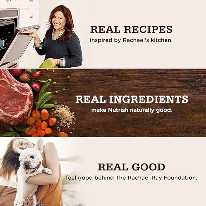 Nutrish Rachael Ray Turkey Bites Turkey Recipe with Hickory Smoke Bacon Flavor Dog Treats, 12 oz. Pouch (Pack of 2)