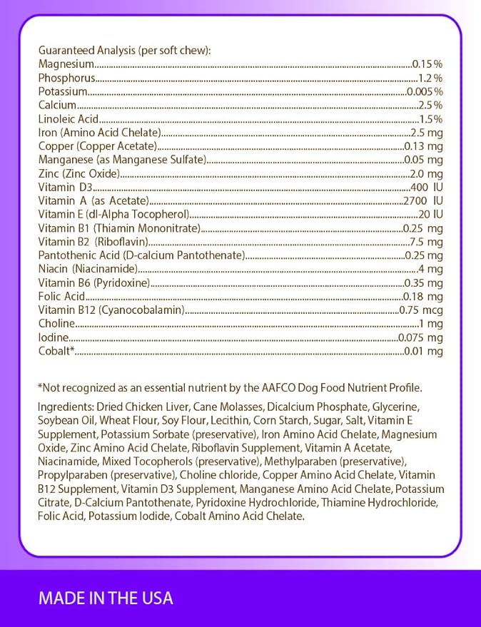 Healthy Breeds Harrier Multivitamin Soft Chew for Dogs 180 Count