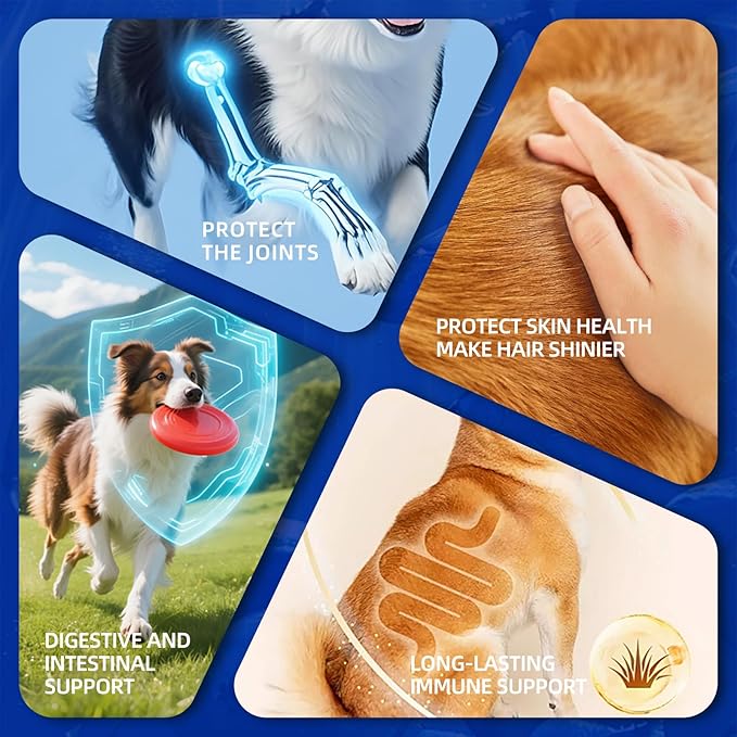 Dog Multivitamins Chewable – Dog Vitamins Multivitamin Soft Chews for Everyday Vitamins Dogs, Skin & Coat, Hip & Joint Support, Puppy & Senior Dogs, Chicken 100 Chews