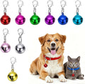Cat Bell, Small Matte Pet Copper Bell Collars Charm with Lobster Buckle Loud Crisp Sound Anti-Lost Pendant Accessory