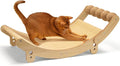 Cat Scratcher Sisal Cat beds for Indoor Cats Extra Large Scratchers for Adult Cat Scratch Pad for Cats Scratching Board Cat Bed Hammock Lounge with Ball Toy