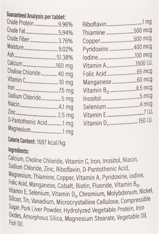 Doc Roy’s Daily Care Canine Multivitamin Supplement for Dogs, 180ct Chewable Tablets with 34 Essential Vitamins, Minerals, Omega Fatty Acids & Antioxidants, All Breeds & Life Stages