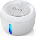Kastty Cat Water Fountain:3.5L Cat Fountain for Drinking-White Pet Water Fountain for Cats Indoor-Quiet Cat Water Dispenser with Visual Water Level - Pets Watering Supplies for Small Animals FS77