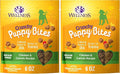 Wellness Puppy Treats,Natural,Training Treat,Grain Free,Crunchy Chicken & Carrot (6 Ounce Bag),(Pack of 2)