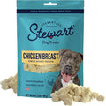 Stewart 100% Chicken Breast Dog Treats, 3 oz Pouch, ~55 Pieces, Freeze Dried Raw, Single Ingredient, 74% Protein Training Treats or Meal Topper, Grain Free, Gluten Free