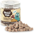 Freeze-Dried Chicken Livers Cat Treats 2oz – Single Ingredient, Grain-Free, Gluten-Free, Filler-Free Freeze Dried Food Toppers