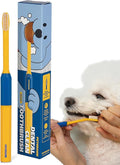PETHROOM Pet Toothbrush | Dogs and Cats Teeth Brushing Cleaning Tooth Care | Soft Bristle Cleaning Toothbrush for Dog Puppy Cat, Removing Old Plaque and Tartar (Medium)