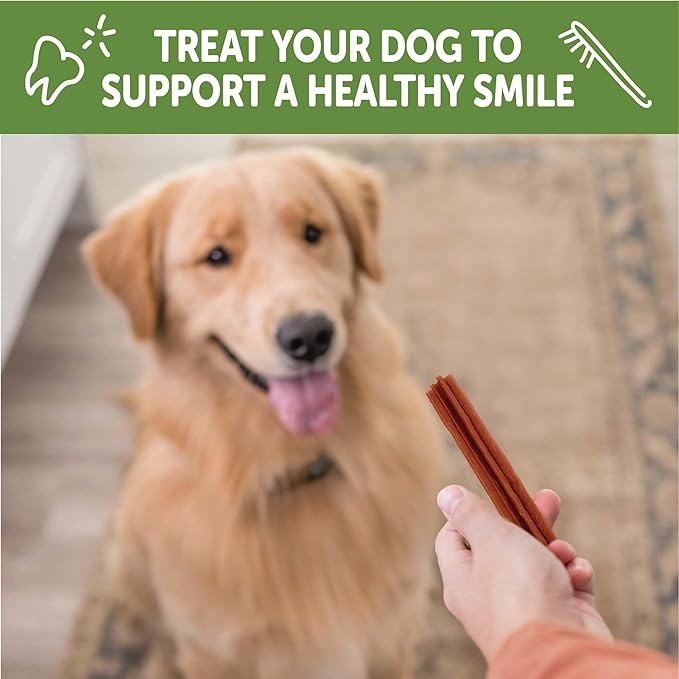 Whimzees Wellness Stix Dog Dental Treats, Medium Size Stick, (14 Count)