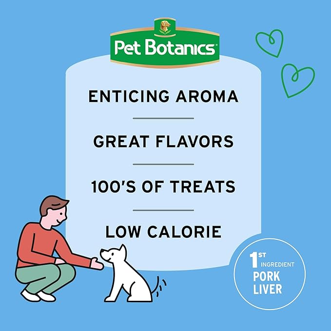 Pet Botanics Training Rewards Mini Treats For Dogs, Bacon, 4 Oz.