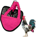 Hen Holster Premium Starter Kit - Bird Diaper, Wrap Around for Hens, Roosters, Ducks - Leak-Proof, Comfortable Bird Harness with Sewn-in Liner, Secure Hook & Loop Closure - Large, Pink