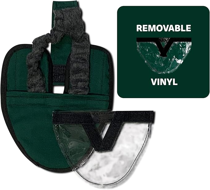 Hen Holster Starter Kit - Wrap-Around Duck Diaper w/Removable Liner & Fixed Tab - Durable, Secure Fit, Easy-to-Wear - Essential Duck Supplies for Real Ducks, Made in USA - Green, XS