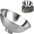 AYADA Dedicated Replacement Cat Bowl for Raised Cat Food Bowl, Base Not Included Elevated Stainless Steel 0-15° Slanted Kitty Kitten Pet Dish for Wet Food Water Anti Vomiting