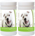 Healthy Breeds Pit Bull Grooming Wipes 70 Count (Pack of 2)