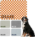 Personalized Dog Cat Feeding Mat Custom Pet Food Mat Waterproof Non-Slip Customized Puppy Name Photo Placemat Dish Rug Floor Protector Gifts for Pets Lover Pattern 7