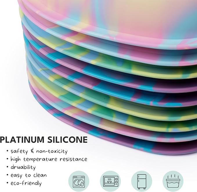 CHEWFFON Interactive Dog & Cat Lick Mat Bowls, BPA-Free Silicone Dog Slow Feeder Bowl with Suction Cups, Non Slip Food Bowl for Dogs and Cats, Reduces Boredom and Anxiety, Dishwasher Safe, Lavender