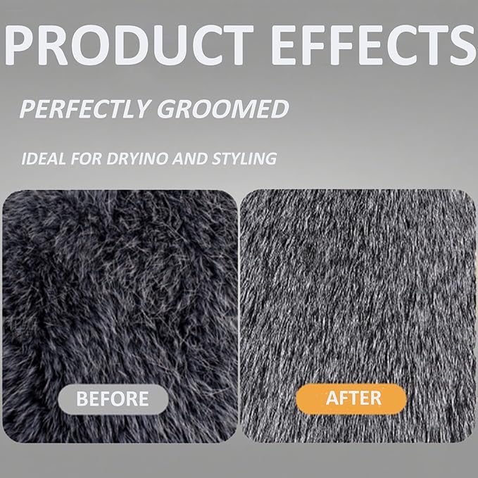 3-in-1 Self-Cleaning Steamy Pet Brush for Dogs & Cats, Fresh Fur Shower Brush That Removes Loose Hair, Reduces Shedding, Grooming Tool for Long & Short Hair, Wet or Dry Use (Green)