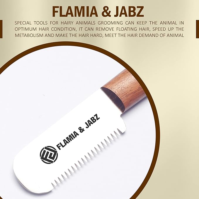 Professional Stripping Knife, Right handed, 3 inch blade (Stainless Steel) (Coarse, Rosewood)