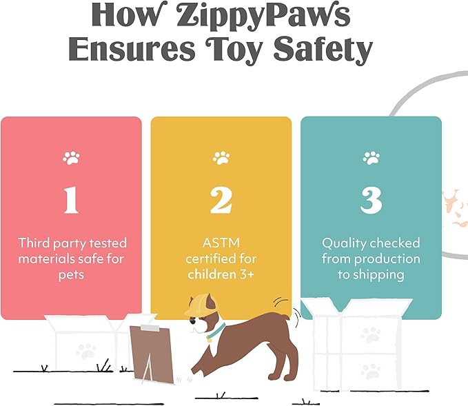 ZippyPaws Crinkle Monkey - Interactive Dog Toys to Keep Them Busy, Squeaky Plush Pet Toy for All Breeds, Cute Gift for Small and Medium Dogs, Contains 1 Round Squeaker - Small, Pink