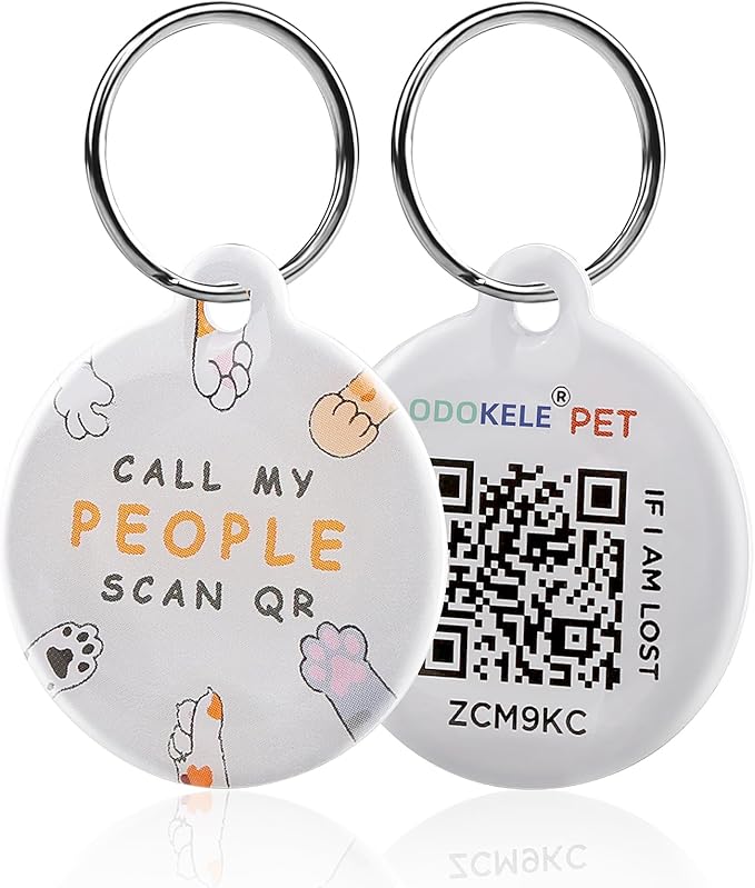 Cat QR Code Tag