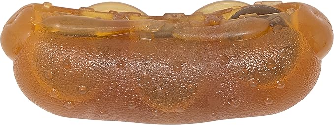 Starmark Treat Ringer Hot Dog Toy for Small Dogs (Pack of 2)