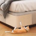 ENONCI Bed Cat Scratcher Pad,47.2"x15.8"Cat Scratching Mat,Self-Adhesive Trimmable Anti Scratch Bed Couch Wall Corner Furniture Protector from Cat Claws,Easy Use for Cat Carpet/Door/Post