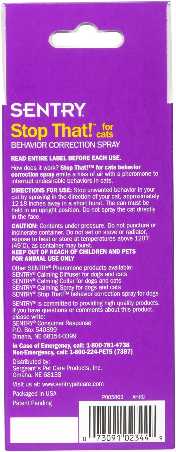 SENTRY Stop That! For Cats, 1 oz