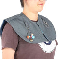 Parrot Anti-Scratch Shoulder Protector Training Shoulder Cape, Stand Shoulder Cape, 19.3x12.2in Multi-functional Pet Shoulder Pad Diaper Shawl for Small Medium Parakeets Cockatiels, Sun Conures