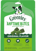 Greenies Anytime Bites Dog Treats, Original Flavor, Dog Training Treats, 10.3 oz. Bag