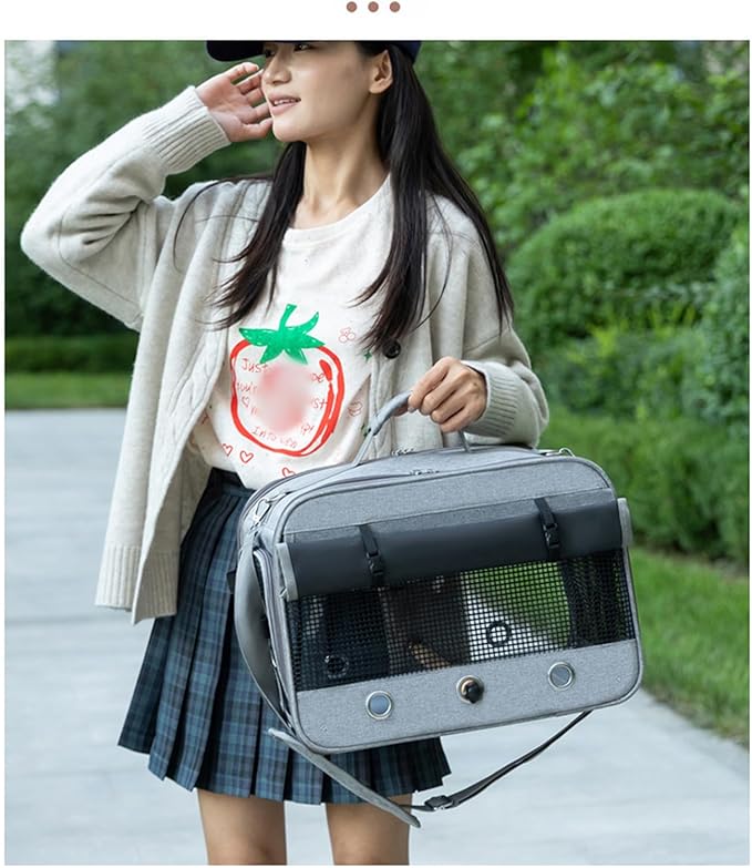 Breathable Small Avian Carrier Backpack Ideal for Short Outings with Built in Food and Water Containers Pet Bird Carrier