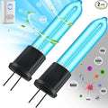 Qualirey 2 Pack UV C Light Bulb Compatible with Clarifion ODRx Cat Odor Deodorizer & Eliminator, Replacement Light Bulb for Home Pets Air Purifiers, Odor Eliminator Reduce Pet Odors, Smoke, Dust
