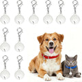 Cat Bell, Small Matte Pet Copper Bell Collars Charm with Lobster Buckle Loud Crisp Sound Anti-Lost Pendant Accessory