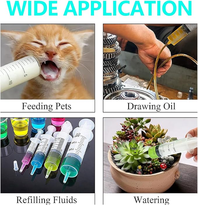 9-Piece Puppy Tube Feeding Kit – Includes 5 Feeding Tubes, 3 Syringes (10ml, 30ml, 60ml) & 1 Bulb Syringe – Ideal for Small Pets, Kittens, Lambs & Whelping Care