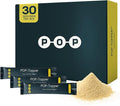 POP-Topper Dog Food Meal Toppers – Multivitamin Powder for Dogs 35 lbs & Up - Delicious Bone Broth Base with 6 Human-Grade Superfoods - Supports Joints, Gut, Skin & Coat - 30 Packets
