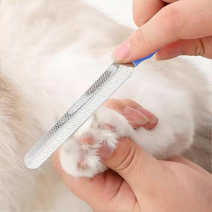 Zoocozy Cat Dog Nail Clippers and Trimmers, Pet Grooming Supplies with Safety Guard, Avoid Overcutting, Cat Dog Claw Care(Blue)