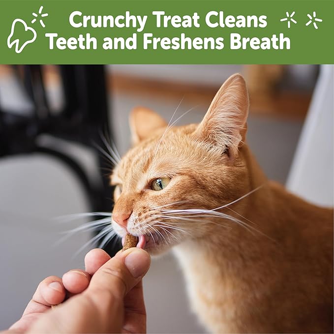 Wellness WHIMZEES Cat Dental Treats, Freshens Breath, Chicken and Tuna Flavor, 4.5 oz Bag