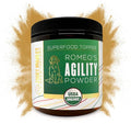 Organic Agility Superfood Powder for Dogs & Cats – Support Agility & Mobility - USDA Organic Bone Broth, Turmeric, & 3 Functional Mushrooms