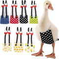 QBLEEV Pet Cole Duck Diapers for Baby Ducks, Chicken Diapers for Real Hens, Fashionable Duckling Nappy Poultry Cloth for Indoor Chick Goose Hen