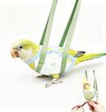Portable Bird Tote Bags, Small and Medium-Sized Parrot Escape Resistant Tote Bags, Safety Belts, Scratch Resistant Protective Clothing for Daily Outdoor Activities and Nail Trimming (Trumpet)