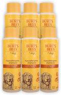 BURT'S BEES FOR PETS Hypoallergenic Dog Shampoo with Shea Butter and Honey, Gentle Fragrance Free Shampoo for Sensitive Dogs with 95% Natural Origin Skin and Coat Formula, 16 Fl Oz - 6 Pack