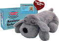Snuggle Puppy Junior Heartbeat Puppy Toy - Heartbeat Puppy for Dogs - Pet Anxiety Relief and Calming Aid - Comfort Dog Toy - Behavioral Training and Sleep Aid Cuddle Buddy - Black