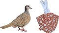 Bird Diaper Chicken Diapers Duck Diaperalls for Hens, Roosters, Ducks, Ducklings, Birds - Reusable, Adjustable by Uni Infinity (Pink Floral, Bird Medium, 1, Count)