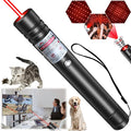 MEUSNO Lazer Pointer, Red Laser Pointer High Power Cat Laser Pointer Toy Red High Power Rechargeable Lazer Pointer for Cats Dogs Toy, High Power Laser Pointer for Presentations Cat Dogs Pet Toy
