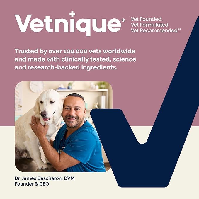 Vetnique Oticbliss Cat & Dog Ear Infection Treatment Drops, MicroSilver Yeast Infection Treatment for Dogs, Hydrocortisone for Itching, Redness Swelling (Ear Infection)