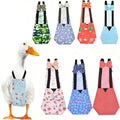 QBLEEV Duck Diapers for Pet Ducks & Chickens, Reusable Chicken Diaper for Indoor Poultry, Waterproof Breathable Baby Duckling Diaper with Elastic Straps, for Ducks Chicks Hens Roosters